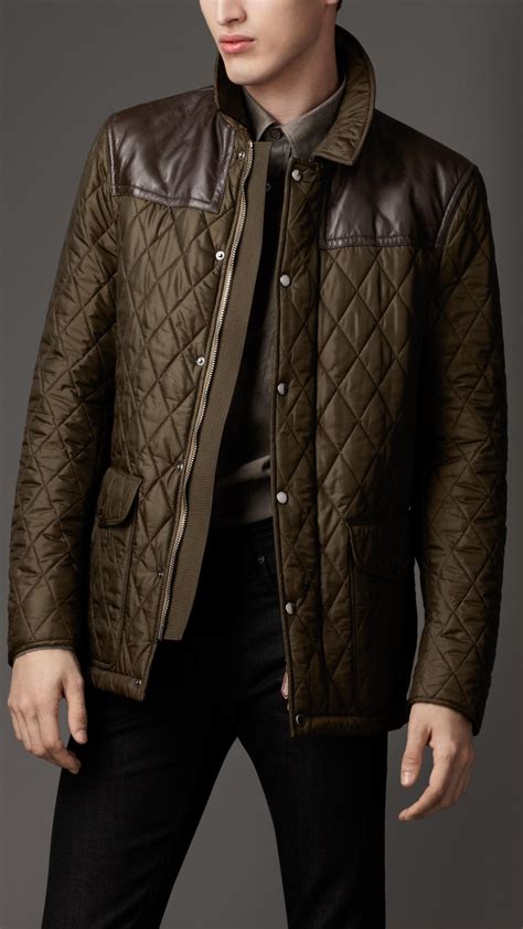 burberry winter jackets men|burberry quilted jackets for men.